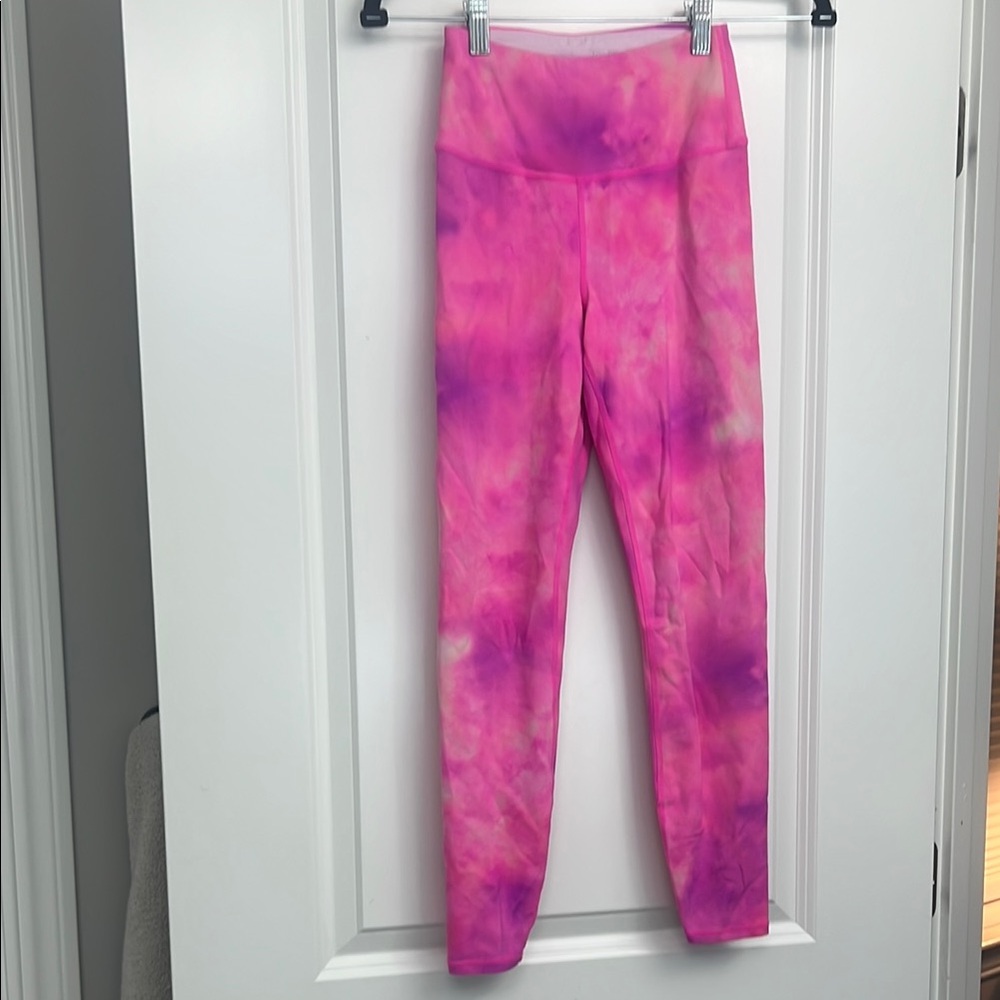 IVL Pink Tie Dye Leggings XS